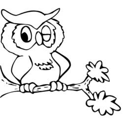 Coloring page: Owl (Animals) #8430 - Free Printable Coloring Pages