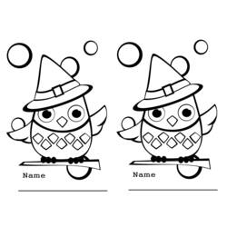Coloring page: Owl (Animals) #8440 - Free Printable Coloring Pages