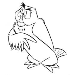 Coloring page: Owl (Animals) #8450 - Free Printable Coloring Pages