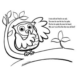 Coloring page: Owl (Animals) #8499 - Free Printable Coloring Pages