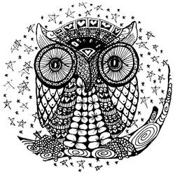 Coloring page: Owl (Animals) #8525 - Free Printable Coloring Pages