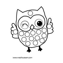Coloring page: Owl (Animals) #8527 - Printable Coloring Pages