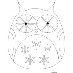 Coloring page: Owl (Animals) #8542 - Free Printable Coloring Pages