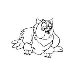 Coloring page: Owl (Animals) #8546 - Free Printable Coloring Pages