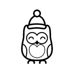 Coloring page: Owl (Animals) #8569 - Free Printable Coloring Pages