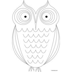 Coloring page: Owl (Animals) #8607 - Free Printable Coloring Pages