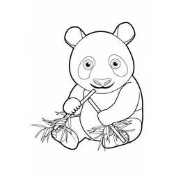 Coloring page: Panda (Animals) #12442 - Printable coloring pages