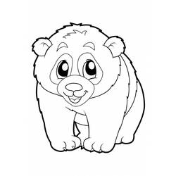 Coloring page: Panda (Animals) #12464 - Printable coloring pages