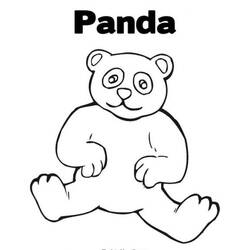 Coloring page: Panda (Animals) #12478 - Free Printable Coloring Pages