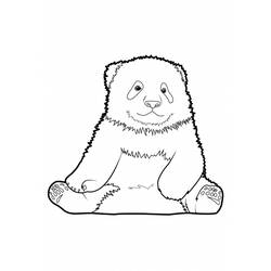 Coloring page: Panda (Animals) #12483 - Free Printable Coloring Pages