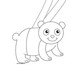 Coloring page: Panda (Animals) #12487 - Free Printable Coloring Pages