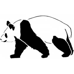 Coloring page: Panda (Animals) #12500 - Free Printable Coloring Pages
