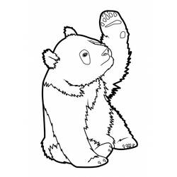 Coloring page: Panda (Animals) #12503 - Free Printable Coloring Pages