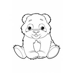 Coloring page: Panda (Animals) #12506 - Free Printable Coloring Pages