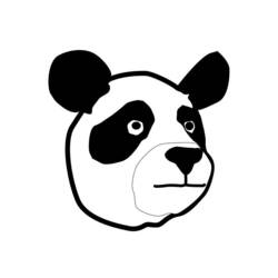 Coloring page: Panda (Animals) #12563 - Free Printable Coloring Pages