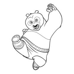 Coloring page: Panda (Animals) #12575 - Free Printable Coloring Pages