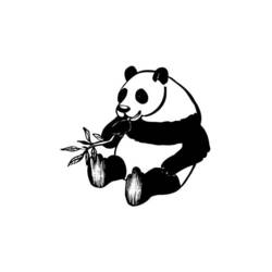 Coloring page: Panda (Animals) #12586 - Free Printable Coloring Pages