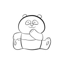 Coloring page: Panda (Animals) #12588 - Free Printable Coloring Pages