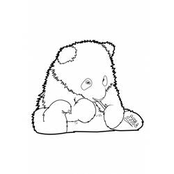 Coloring page: Panda (Animals) #12631 - Free Printable Coloring Pages
