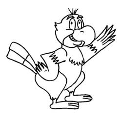 Coloring page: Parrot (Animals) #16083 - Free Printable Coloring Pages