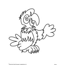 Coloring page: Parrot (Animals) #16161 - Free Printable Coloring Pages
