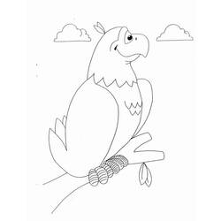 Coloring page: Parrot (Animals) #16171 - Free Printable Coloring Pages