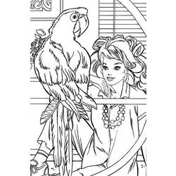 Coloring page: Parrot (Animals) #16182 - Free Printable Coloring Pages