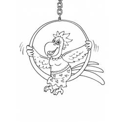 Coloring page: Parrot (Animals) #16220 - Free Printable Coloring Pages