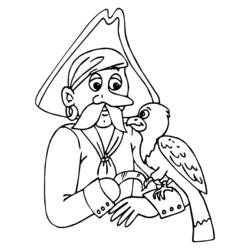 Coloring page: Parrot (Animals) #16240 - Free Printable Coloring Pages