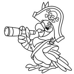 Parrot (Animals) coloring page #179074 to print and color