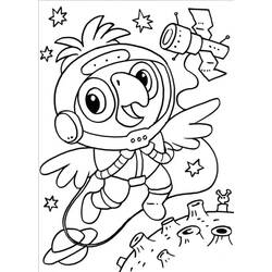 Parrot (Animals) coloring page #179082 to print and color