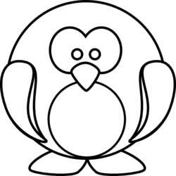 Coloring page: Penguin (Animals) #16851 - Free Printable Coloring Pages