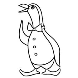 Coloring page: Penguin (Animals) #16856 - Free Printable Coloring Pages