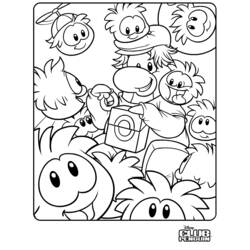 Coloring page: Penguin (Animals) #16867 - Free Printable Coloring Pages