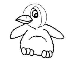 Coloring page: Penguin (Animals) #16879 - Printable coloring pages