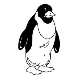 Coloring page: Penguin (Animals) #16882 - Printable coloring pages