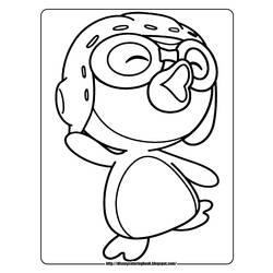 Coloring page: Penguin (Animals) #16892 - Free Printable Coloring Pages