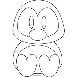 Coloring page: Penguin (Animals) #16896 - Free Printable Coloring Pages