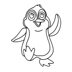 Coloring page: Penguin (Animals) #16904 - Printable coloring pages