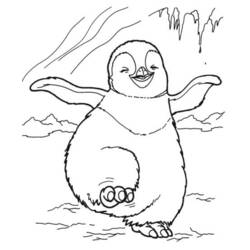 Coloring page: Penguin (Animals) #16911 - Free Printable Coloring Pages