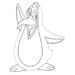 Coloring page: Penguin (Animals) #16924 - Free Printable Coloring Pages
