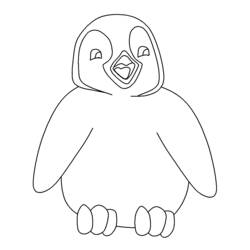 Coloring page: Penguin (Animals) #16964 - Free Printable Coloring Pages