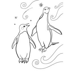 Coloring page: Penguin (Animals) #16968 - Free Printable Coloring Pages