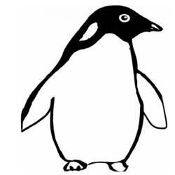 Coloring page: Penguin (Animals) #16979 - Printable coloring pages