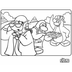 Coloring page: Penguin (Animals) #16982 - Printable coloring pages
