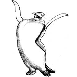 Coloring page: Penguin (Animals) #17004 - Free Printable Coloring Pages