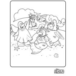 Coloring page: Penguin (Animals) #17016 - Free Printable Coloring Pages