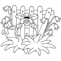 Coloring page: Pig (Animals) #3739 - Free Printable Coloring Pages