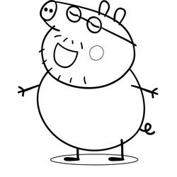 Coloring page: Pig (Animals) #3750 - Free Printable Coloring Pages