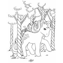 Coloring page: Pony (Animals) #17828 - Free Printable Coloring Pages